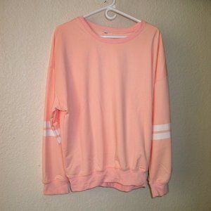 Kingfen | Women's 2XL Long Sleeve Peachy Pink Jersey NWoT